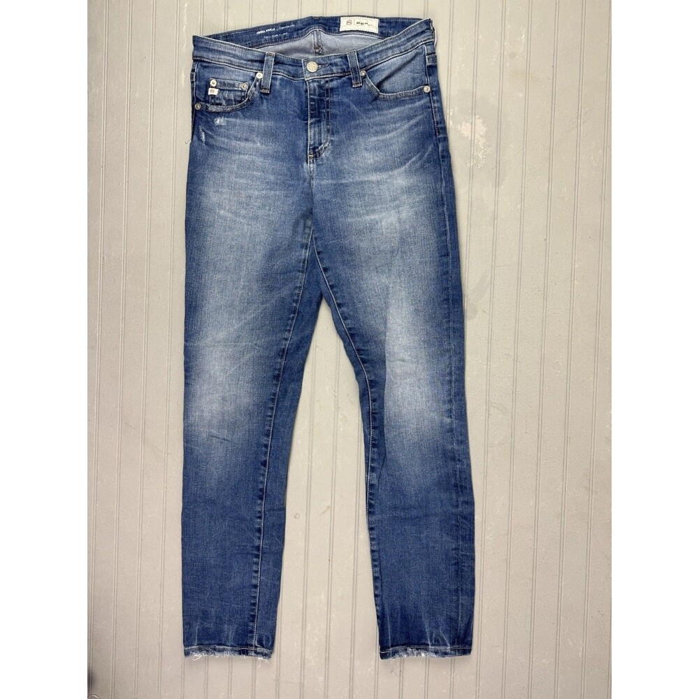 AG Adriano Goldsmied Size 27 Womens Jeans Prima Ankle Cigarette Leg Stretch
